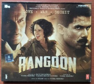 RANGOON - Siddharth Roy Kapur & Vishal Bharadwaj Hindi Audio Cd