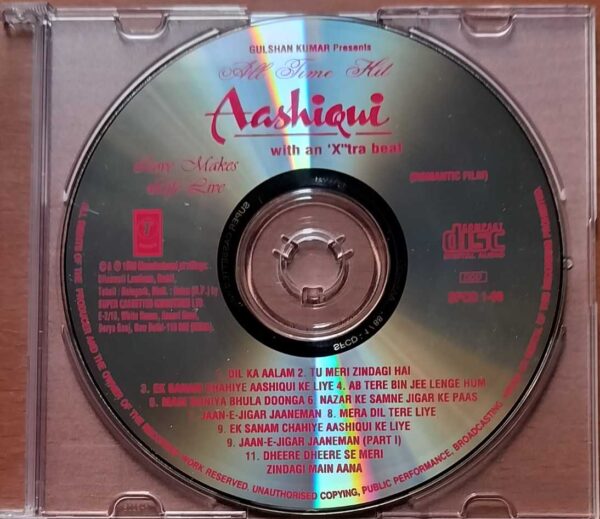 AASHIQUI - Nadeem- Shravan Hindi Audio Cd - Image 2