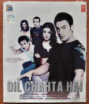 DIL CHAHTA HAI - Shankar-Ehsaan-Loy Hindi Audio Cd (FACTORY SEALED PACK)