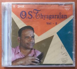O.S. THYAGARAJAN VOL. 2 - Indian Classical Vocal Audio Cd (FACTORY SEALED PACK)