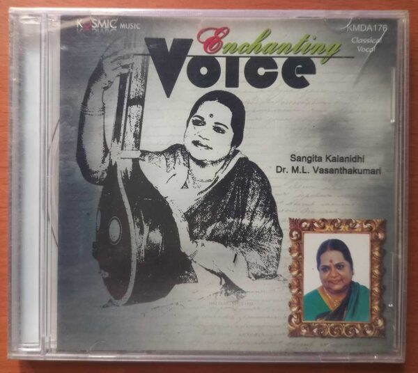 ENCHANTING VOICE - M.L. Vasanthakumari Classical Audio Cd (FACTORY SEALED PACK)