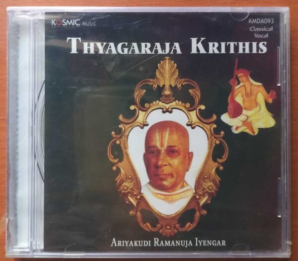 THYAGARAJA KRITHIS - Ariyakudi Ramanuja Iyengar Classical Vocal Audio Cd (FACTORY SEALED PACK)