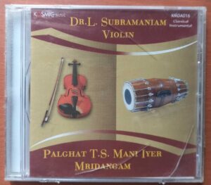 DR. L. SUBRAMANIAM VIOLIN - Instrumental Audio Cd (FACTORY SEALED PACK)