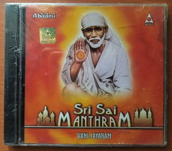 SRI SAI MANTHRAM - Vani Jayaram Devotional Audio Cd (FACTORY SEALED PACK)
