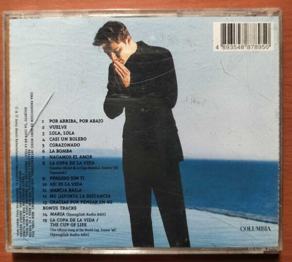 RICKY MARTIN VUELVE - Imported Pop Album Audio Cd - Image 2