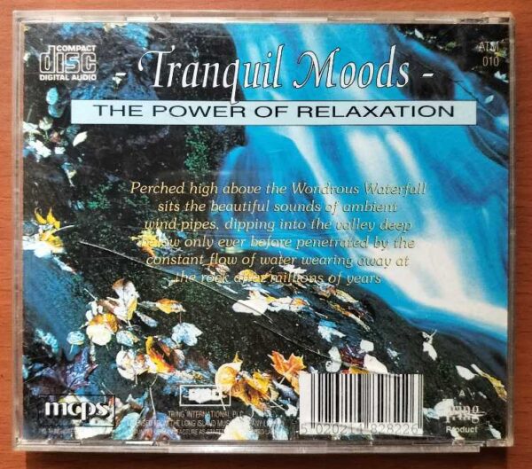 TRANQUIL MOODS THE POWER OF RELAXATION WONDROUS WATERFALL - Relaxation Music Album Audio Cd - Image 2