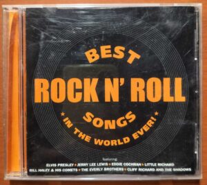 BEST ROCK N' ROLL SONGS IN THE WORLD EVER - English Compilation Album Audio Cd