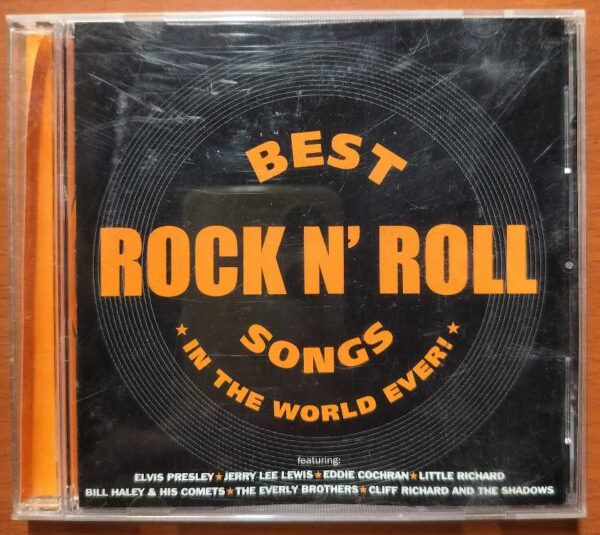 BEST ROCK N' ROLL SONGS IN THE WORLD EVER - English Compilation Album Audio Cd