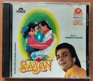 SAAJAN - Nadeem Shravan Imported Venus Melody Hindi Audio CD