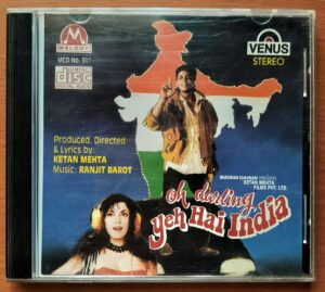 OH DARLING YEH HAI INDIA - Ranjit Barot Imported Venus Melody Hindi Audio Cd