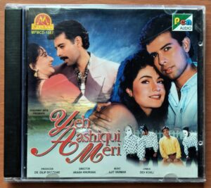 YEH AASHIQUI MERI - Ajit Varman Imported Venus Melody Hindi Audio Cd