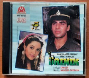 SAINIK - Nadeem Shravan Imported Venus Melody Hindi Audio Cd