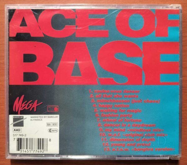 AGE OF BASE HAPPY NATION - Imported Dance Pop Album Audio Cd - Image 2