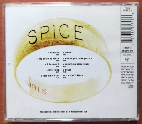 SPICE GIRLS - Imported Pop English Album Audio Cd - Image 2