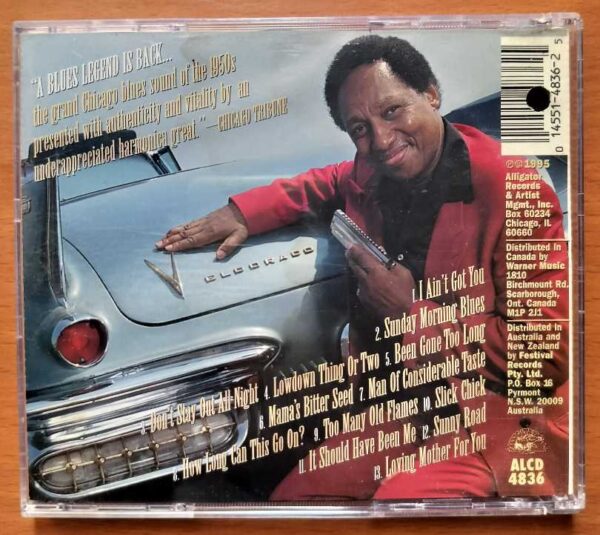 BILLY BOY ARNOLD ELDORADO CADILLAC - Imported Blues Album Audio Cd - Image 2