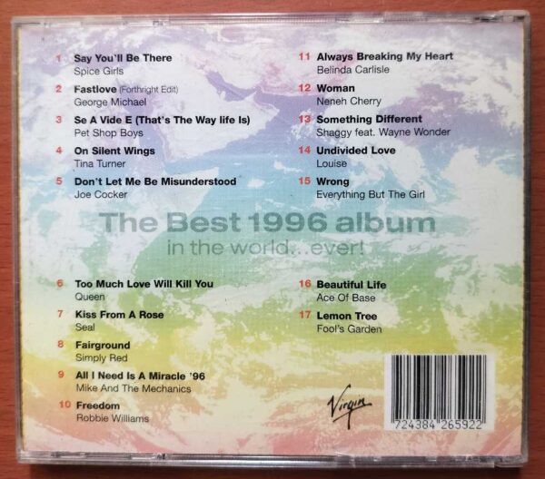 THE BEST 1996 ALBUM IN THE WORLD EVER - Imported English Pop Album Audio Cd - Image 2