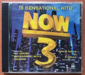18 SENSATIONAL HITS NOW 3 - English Pop Album Audio Cd