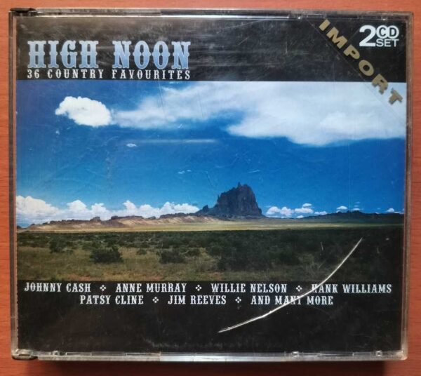 HIGH NOON 36 COUNTRY FACOURITES - Imported Compilation Music 2CD Pack Audio Cd