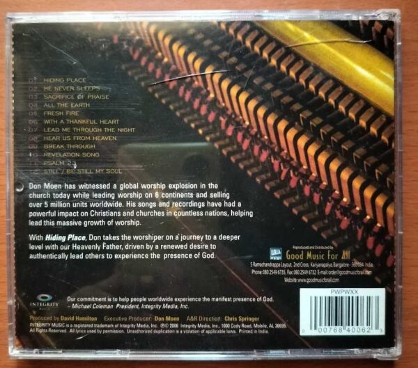 DON MEON HIDING PLACE - Imported Pop Rock Album Audio Cd - Image 2