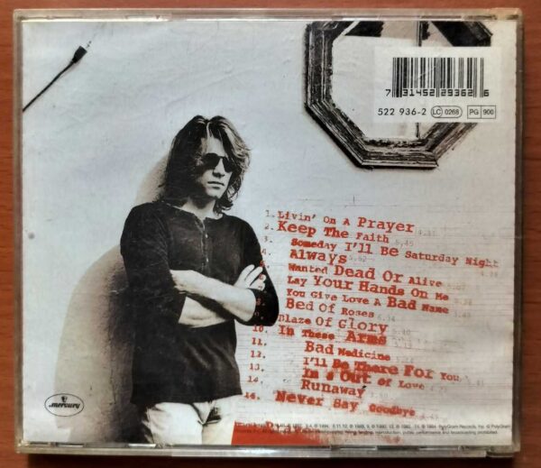 THE BEST OF BON JOVI CROSS ROAD - Imported Rock Album Audio Cd - Image 2