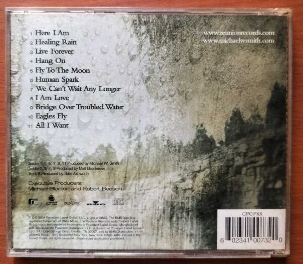 MICHAEL W SMITH HEALING RAIN - Imported Rock Album Audio Cd - Image 2