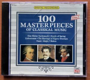 100 MSTER PIECES OF CLASSICAL MUSIC VOLUME. 4  - Imported Classical Album Audio Cd