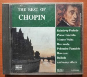 THE BEST OF CHOPIN - Imported Classical Album Audio Cd