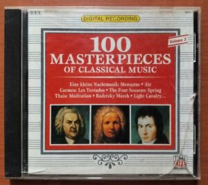 100 MASTER PIECES OF CLASSICAL MUSIC - Imported Classical Album Audio CD