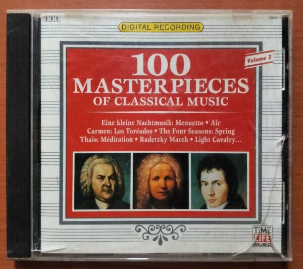 100 MASTER PIECES OF CLASSICAL MUSIC - Imported Classical Album Audio CD