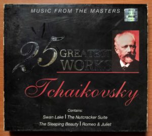 25 GREATEST WORKS Tchaikovsky - Instrumental Album Audio Cd