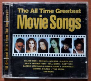 THE ALL TIME GREATEST MOVIE SONGS - Imported English Compilation Album Audio Cd