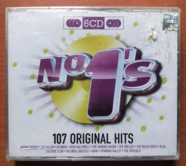 NO 1'S 107 ORIGINAL HITS - Imported Hip Hop Album 6CD Pack Audio Cd (FACTORY SEALE DPACK)
