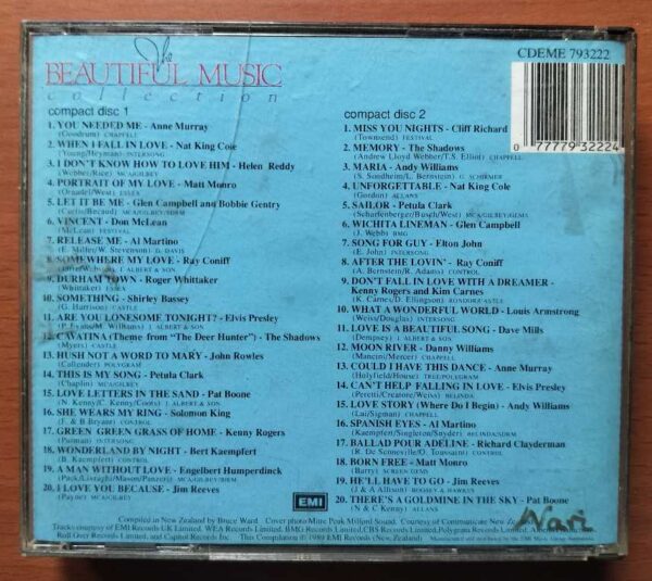 THE BEAUTIFUL MUSIC COLLECTIONS - Imported Jazz Rock Album 2CD Pack Audio Cd - Image 2
