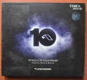 10 YEARS OF ANJUNABEATS MIXED BY ABOVE & BEYOND - Electronic Album 2CD Pack Audio Cd
