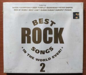 BEST ROCK SONGS IN THE WORLD EVER 2 - English Rock Album Audio CD (FACTORY SEALED PACK)