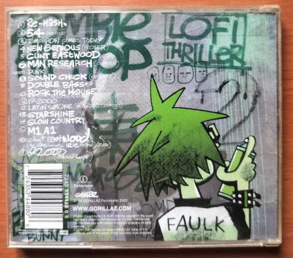 GORILLAZ - English Compilation Album Audio Cd - Image 2