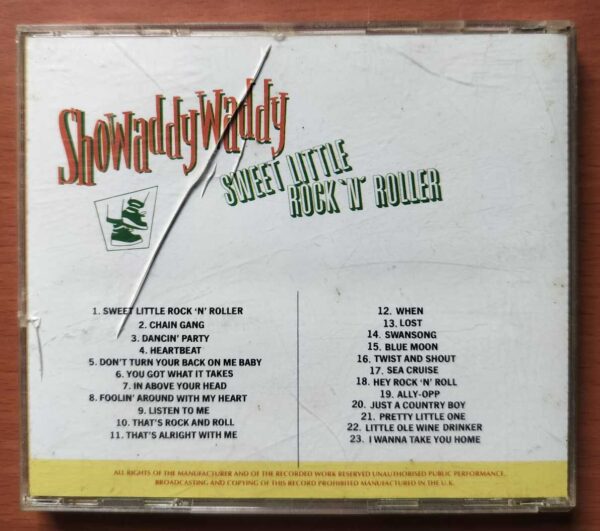 SHOWADDYWADDY SWEET LITTLE ROCK & ROLLER - Imported Rock Album Audio Cd - Image 2