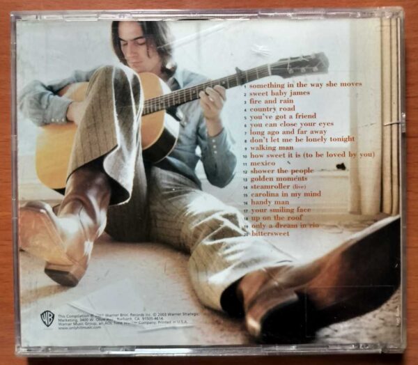 THE BEST OF JAMES TAYLOR - Imported Rock Album 2CD Pack Audio Cd - Image 2