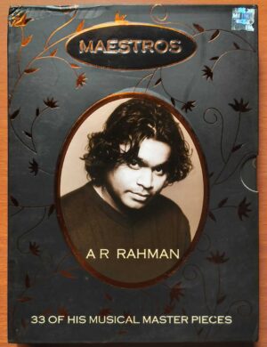 MAESTROS A R RAHMAN 33 0F HIS MUSICAL MASTER PIECES - A.R. Rahman The Mozart From Madras 4CD Pack Hindi Audio Cd (PREMIUM EDITION PACK)