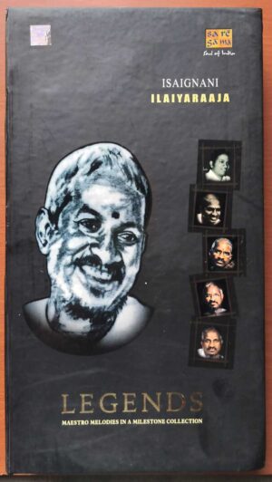 ISAIGNANI ILAIYARAAJA LEGENDS MAESTRO MELODIES IN A MILESTONE COLLECTION - Ilaiyaraaja Premium Edition 5CD Pack Audio Cd