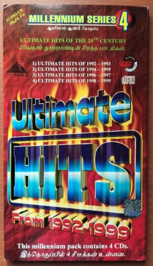 MILLENNIUM SERIES - (4) ULTIMATE HITS FROM 1992-1999 - Ultimate Hits Of The 20TH Century 4CD Pack Audio Cd