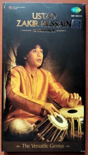 USTAD ZAKIR HUSSAIN & MAESTROS THE VERSATILE GENIUS - Instrumental 4CD Premium Edition Pack Audio Cd