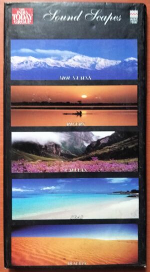 SOUND SCAPES MOUNTAINS / RIVERS / VALLEYS / SEAS / DESERTS - Indian Classical Instrumental Premium Edition 5CD Pack Audio Cd
