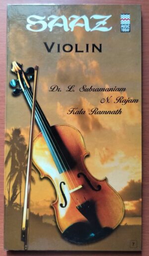 SAAZ VIOLIN - DR. L. Subramaniam & N. Rajan Kala Ramnath Instrumental Premium Edition 2CD Pack Audio Cd
