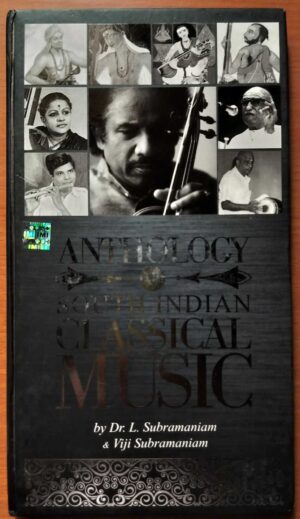 ANTHOLOGY SOUTH INDIAN CLASSICAL MUSIC - DR. L. Subramaniam & Viji Subramaniam Instrumental 4CD Premium Edition Pack Audio Cd