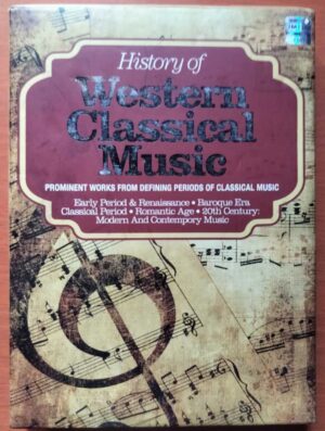 HISTORY OF WESTERN CLASSICAL MUSIC - Indian Classical Instrumental Premium Edition 5CD Pack Audio Cd