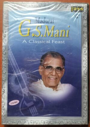 MADURAI G.S. MANI A CLASSICAL FEAST - Indian Classical Audio Cd (FACTORY SEALED PACK)
