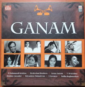 GANAM - DR. M. Balamuralikrishna & Bombay Jayashri Classical 8CD Premium Edition Pack Audio Cd