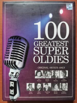 100 GREATEST SUPER OLDIES ORIGINAL ARTISTS ONLY - English 5CD Pack Album Audio Cd