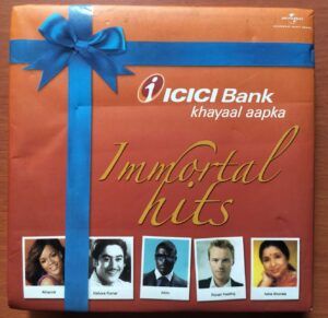 ICICI BANK KHAYAAL AAPKA IMMORTAL HITS - Instrumental 3CD Pack NFS Copy Audio Cd